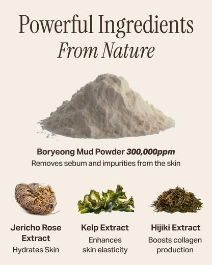 🥰Relief-Schlammmaske – Tiefenreinigung und Feuchtigkeitsversorgung mit Boryeong-Schlamm