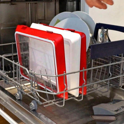 🔥Umweltfreundliches Design – Wiederverwendbares Tablett zur Lebensmittelkonservierung🥰