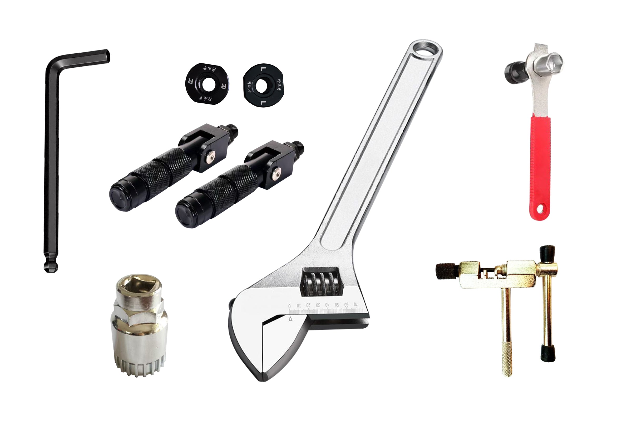 E-Bike-Pegs und Werkzeugsätze für die M5-Serie